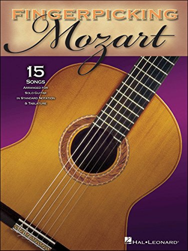 Fingerpicking Mozart. Für Gitarre, Gitarrentabulatur