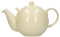 London Pottery 50150 Globe Extra Large Teapot with Strainer, Ceramic, Ivory, 10 Cup Capacity (3 Litre)