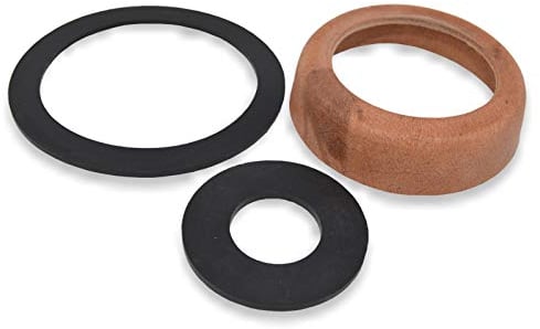 Unbekannt Dichtungsring-Set für Schwengelpumpe Typ 75 - O-RINGS aus Gummi und Leder - 3 Stück
