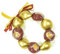 Style Pasifika NCAA Texas State Bobcats Go Nuts Kukui Nuss Armband