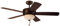 Emerson Ceiling Fans CF850VNB Summerhaven 52-Inch Indoor Outdoor Ceiling Fan with Light, Wet Rated Ceiling Fans in Venetian Bronze Finish