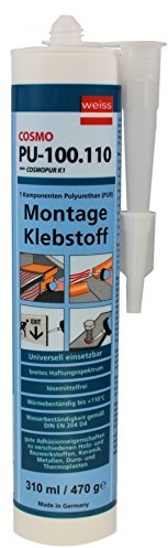 Weiss Chemie KTU PU-100.110.KTU648/ 1-K-PUR-Mont.Klebstoff/Cosmopur K1