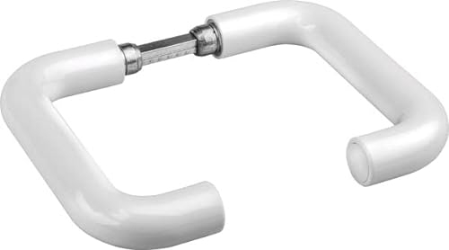 HEWI Drückerpaar 111.23R | Farbe: F99 reinweiß | Durchmesser: 23mm | Vierkanststift: 8mm