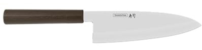 Tramontina Coltello Deba Sushi in Acciaio Inox 20 cm | Manico in nylon