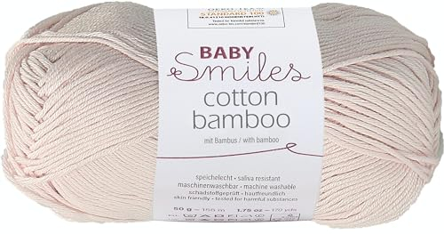 Schachenmayr Baby Smiles Cotton Bamboo 9807370-01035 rosa Handstrickgarn, Häkelgarn, Babygarn