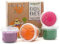 Neogrün 30956 Knete 4er Set Yuki, 120 g (4er Pack), grün, orange, rosa , lila