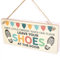 Since Little Fingers Touch Our Floor Leave Your Shoes at The Door Sign - Please Remove Your Shoes Wall Hanging Plaque for Home
