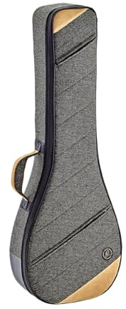Ortega Guitars Soft Case Banjo-Tasche - Baumwolle / Leinen, Mocca | für Banjo, Höhe 107cm Breite 40cm, mit Schultergurten, OSOCABJ-MO