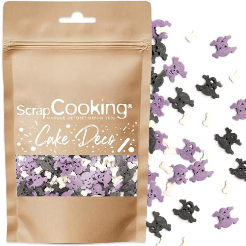 Süße Dekorationen im Glas - Knochen und Schädel - 50 g