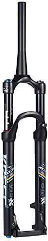 MTB Suspension Fork 26 27.5 Inch 29er, Alloy Tapered Air Front Forks Effective Absorption Travel: 120mm