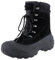 Knixmax Stivali da Neve Stivali Invernali Foderati in Pelliccia Suole Impermeabili Scarpe Calde Stringati Uomo Nero 43EU