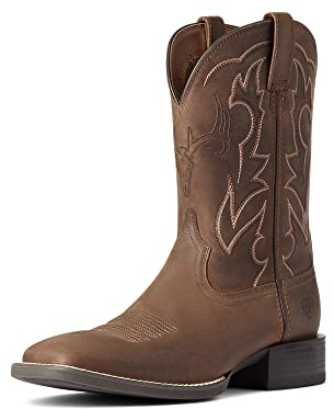 ARIAT Stivali Sportivi Outdoor Western, Uomo, Effetto Marrone Usato, 47 EU