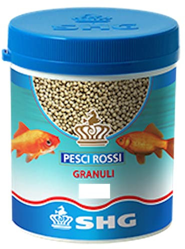 SHG Pesci rossi in granuli 120 gr mangime per acquario