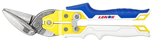 LENOX Tools Pliers, Offset Straight Avitation Snips, with Durable Grip (LXHT14345)