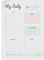 Wiederbeschreibbare magnetische Kühlschrankmagnete Abnehmbarer Message Board Scheduler Kleines Nummernschild Mit Namen (B, One Size)