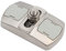 Crapaudine réglable monobloc - Inox brut ⌀12 mm - Système de soutien pour ouverture et fermeture de portail battant - Pivot à visser avec cache vis - Fabrication française