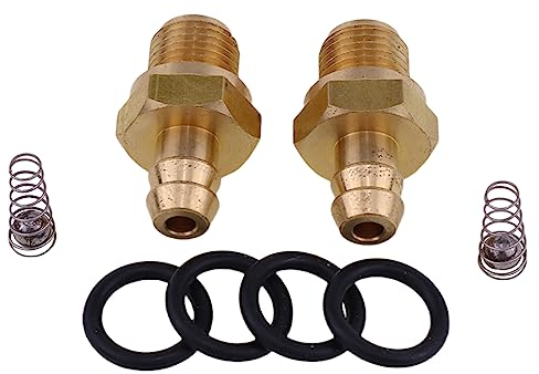 DVPARTS 2PCS Pressure Washer Chemical Soap Injector Kit Compatible with Briggs, Stratton, Homelite, Ryobi,Husky 190593GS 190635GS 203640GS