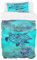 Zomer Bettwäsche 135 x 200 cm Schildkröte Motiv Bettbezug Set 2teilig Weich Mikrofaser Bettwäsche Deckenbezug - 1 Flauschige Bettbezug und 1 Kissenbezug 80x80cm