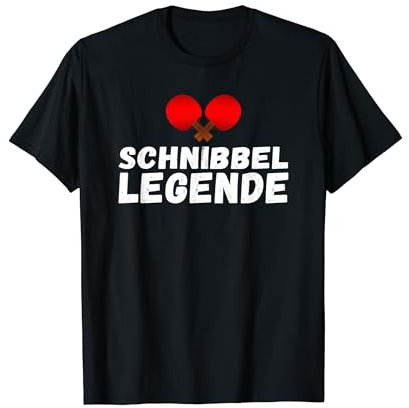 Schnibbel Legende Training Tischtennis Fanartikel Party T-Shirt