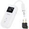 1Mii Flugzeug Bluetooth 5.3 Adapter für 2 Kopfhörer/Airpods, aptX Adaptive & Low Latency Bluetooth Sender Empfänger, Kabelloser Audio Transmitter Klinke 3,5 für TV/Stereoanlage/Gym/Auto -SafeFly Pro