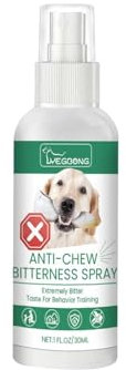 Folpus Pet Correct Spray, Anti-Kau-Spray für Hunde, 30 ml, wirksames Bitterspray für den Innenbereich für Hunde, für Holzmöbel, Stoff