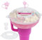 Snack Tray with Lid for Stanley Cup 40 oz, Accessories for Stanley Cup, Leak Stopper, Straw Cover for Stanley Cup 1.0/2.0, Snack Bowls with 4 Compartments for Candy Popcorn Chip For Cinema
