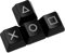 Dojimayisc Tastenkappe Nach Oben, Mechanische Tastatur, PBT-Tastenkappe, Taste, WASD Dye Sub R4 R3 R1-Schwarz, 500291500A1