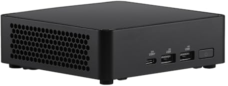 NUC 14 Pro NUC14RVKU5 Mini-Desktop-Computer/Mini-PC/HTPC with 14 Generation Intel Core Ultra 5 Prozessor 125H, Intel Arc GPU, 8 GB DDR5 RAM, 512 GB SSD