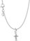 PANDORA Damen-Kette Funkelndes Kreuz Silber 68324-45 45 cm