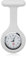gaubss Nurse Fob Watch with Brooch, Nurses Watches for Women Men, Fob Watches for Nurses, Doctors, Paramedics - Easy to Read-Quartz Movement, Ideal for Healthcare Professionals (White)