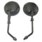 Motorrad Spiegel Für 150 Für Roller Für Baron Für BMS Für Retro Für Lance Für Vintage Schwarz 10 Mm Rückspiegel Motorrad Rückspiegel Rückspiegel Motorrad