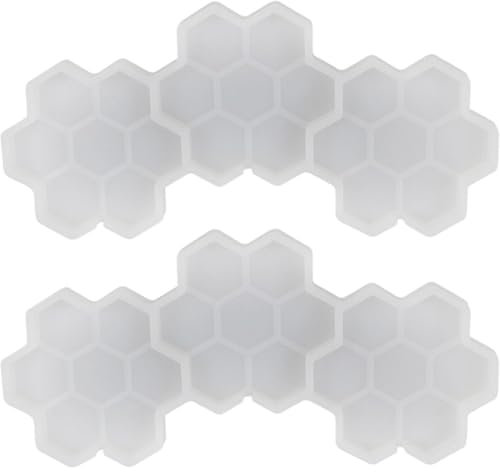 Moules À Gâteaux En Silicone En Forme De Nid D'abeille, 3 Moules À Sucettes, 2 Pièces, Moules À Gâteaux Au Chocolat, Décoration De Gâteaux À Faire Soi-même, Fondant Au Sucre, Bonbons, Cupcakes