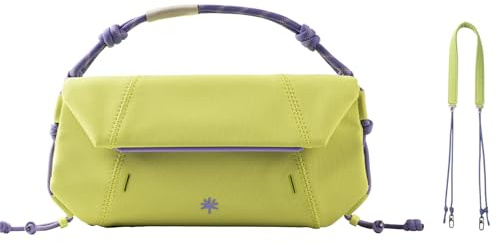PGYTECH OneGo Pocket Sling Bag, Action Camera/Phone Crossbody Pouch, Green | Casual Everyday Style, Sandwich Partition Design, Quick Magnetic Access, Lightweight Durable Fabric, YKK Splashproof Zipper