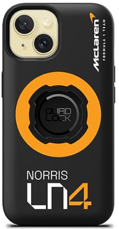 Quad Lock MAG Case - iPhone 15 - Lando Norris Black