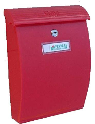 Ferpasa Briefkasten Mod Atlantic Rot Wandmontage Postkasten