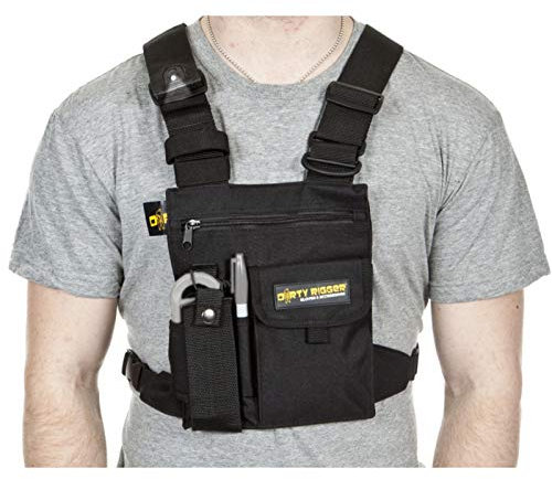 Dirty Rigger DTY-LEDCHESTRIG LED Chest Rig With LED Light Tactical Vest Style