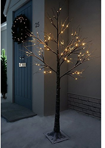 Jaymark Products Artifical Christmas Tree, Green/Brown, 6ft