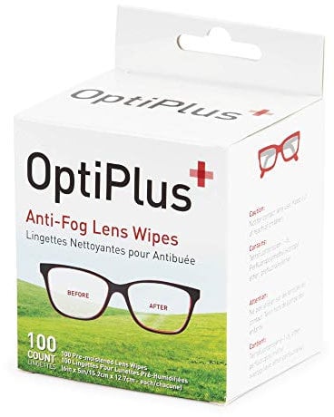 OptiPlus Anti Fog Lens Wipes