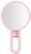 Danielle 14cm Hand Held Mirror 10x Magnifying - Blush Pink & Rose Gold