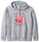 Octobre Ruban Rose Sensibilisation au Cancer du Sein Femme Sweat à Capuche