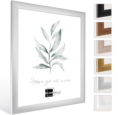 Bilderrahmen Valencia, 97 Größen und 25 Farben Alu geschliffen 35 x 45 cm