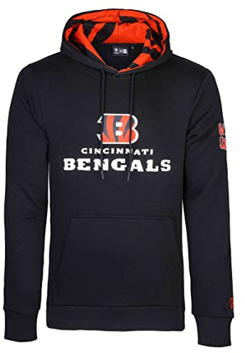 New Era - NFL Cincinnati Bengals Premium Hoodie Farbe Schwarz, Größe XXL