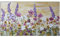Handgemalte Acrylbilder, Lila Lavendel Rose Blume Busch Landschaft Moderne Abstrakte Kunstwerk Original Handgemalte Ölgemälde Auf Leinwand Wandkunst Für Wohnzimmer Schlafzimmer Büro Wohnkultur