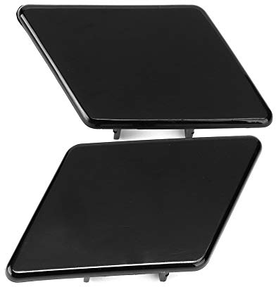 2011 328i Frontscheinwerfer, Paar Links Rechts Scheinwerferwaschdüsenkappen Abdeckungen 2 Stück Kappe ABS 61677211209 Passend für E90 E91 61677211210