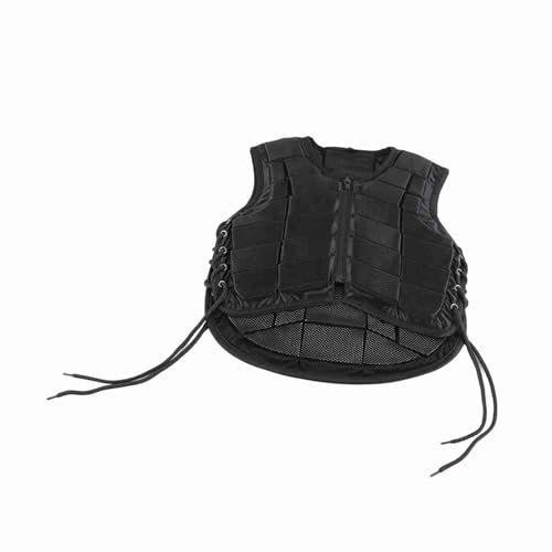 Keenso Equestrian Protective Vest, Horse Riding Training Vest, Lightweight Impact Absorption, Breathable Material, Kids Boys Girls, Safety Performance, Competition Practice