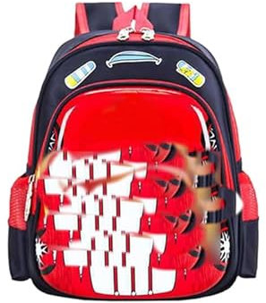 SMLHPARTY Racing Car Leichte Rucksäcke Rennauto Rucksack Campus Mcqueen Reisen Rucksack Rennwagen Wandern Rucksack Rennautos Schulranzen Schule Mcqueen Beutel Rucksack Mcqueen