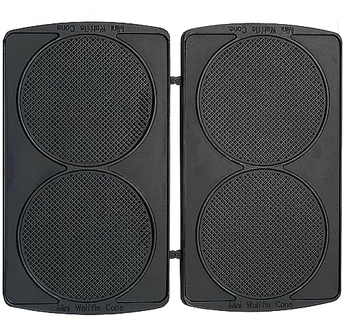 Syntrox Germany Waffeleisen für Eiswaffeln, Wechselplatte für Multimaker, Upgrade für Multimaker, Plattengröße 23,5 x 13,2 cm, Eiswaffeln Maker, Kontaktgrill-Zubehör, Küchengeräte erweiterung