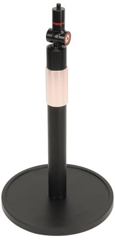 Bewinner Projector Floor Stand, 360° Swivel Height Adjustable Alloy Steel, Compatible with Most Projectors & Cameras, Multi Angle Adjustment, Premium Craftsmanship