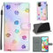 Handyhülle für Samsung Galaxy A71 Hülle, Samsung A71 Hülle, Premium Leder Flip Klappbare Stoßfeste Magnetische [Standfunktion] [Kartenfächern] Schutzhülle Tasche - Fußabdruck