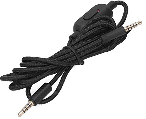 VGEBY Gaming-Kopfhörerkabel mit Lautstärke- und Mikrofonsteuerung fürG233 G433 GPRO GPROX – Hochauflösender Sound, Rauschunterdrückung